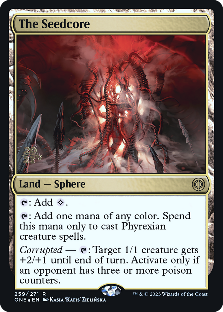 The Seedcore [Phyrexia: All Will Be One Prerelease Promos] | Game Master's Emporium (The New GME)