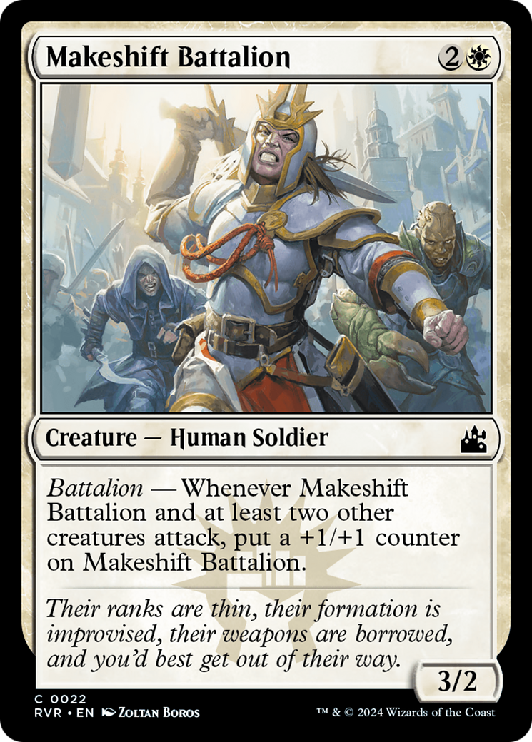 Makeshift Battalion [Ravnica Remastered] | Game Master's Emporium (The New GME)
