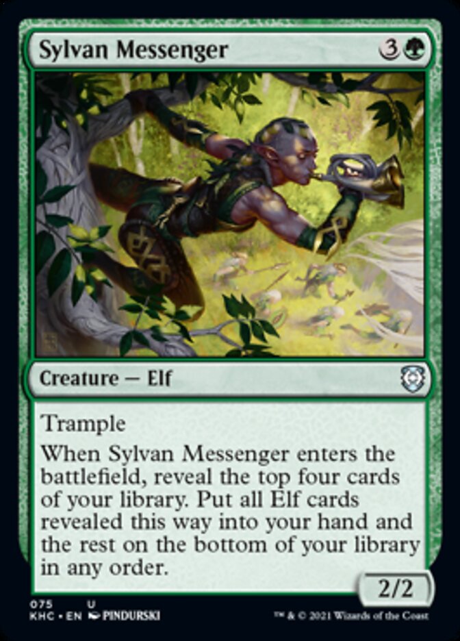 Sylvan Messenger [Kaldheim Commander] | Game Master's Emporium (The New GME)