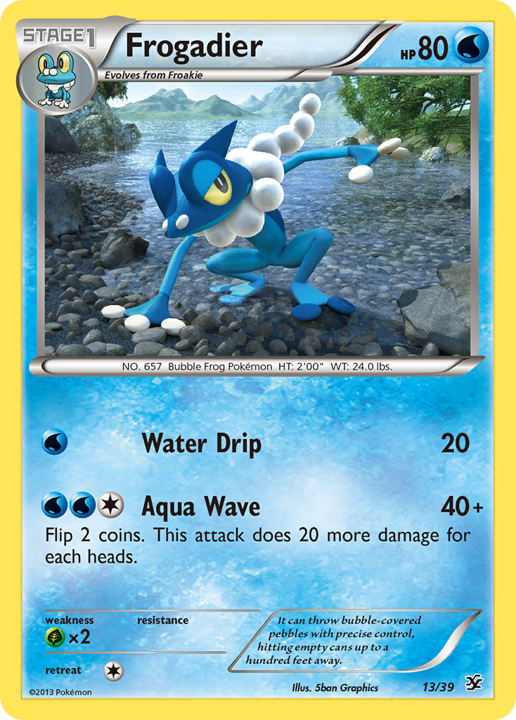 Frogadier (13/39) [XY: Kalos Starter Set] | Game Master's Emporium (The New GME)