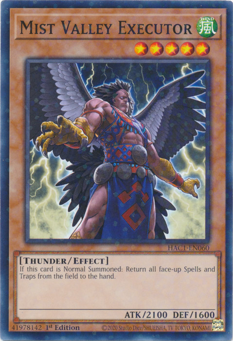 Mist Valley Executor (Duel Terminal) [HAC1-EN060] Common | Game Master's Emporium (The New GME)