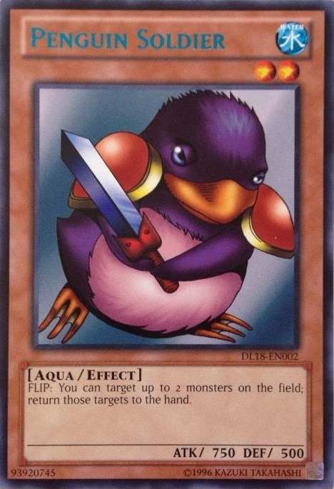 Penguin Soldier (Blue - DL18) [DL18-EN002] Rare | Game Master's Emporium (The New GME)