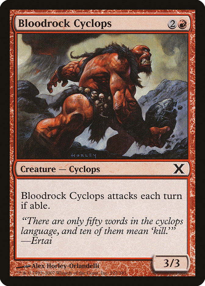 Bloodrock Cyclops [Tenth Edition] | Game Master's Emporium (The New GME)