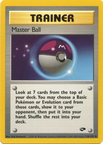 Master Ball (116/132) [Gym Challenge Unlimited] | Game Master's Emporium (The New GME)