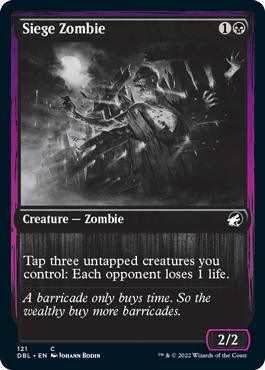 Siege Zombie [Innistrad: Double Feature] | Game Master's Emporium (The New GME)