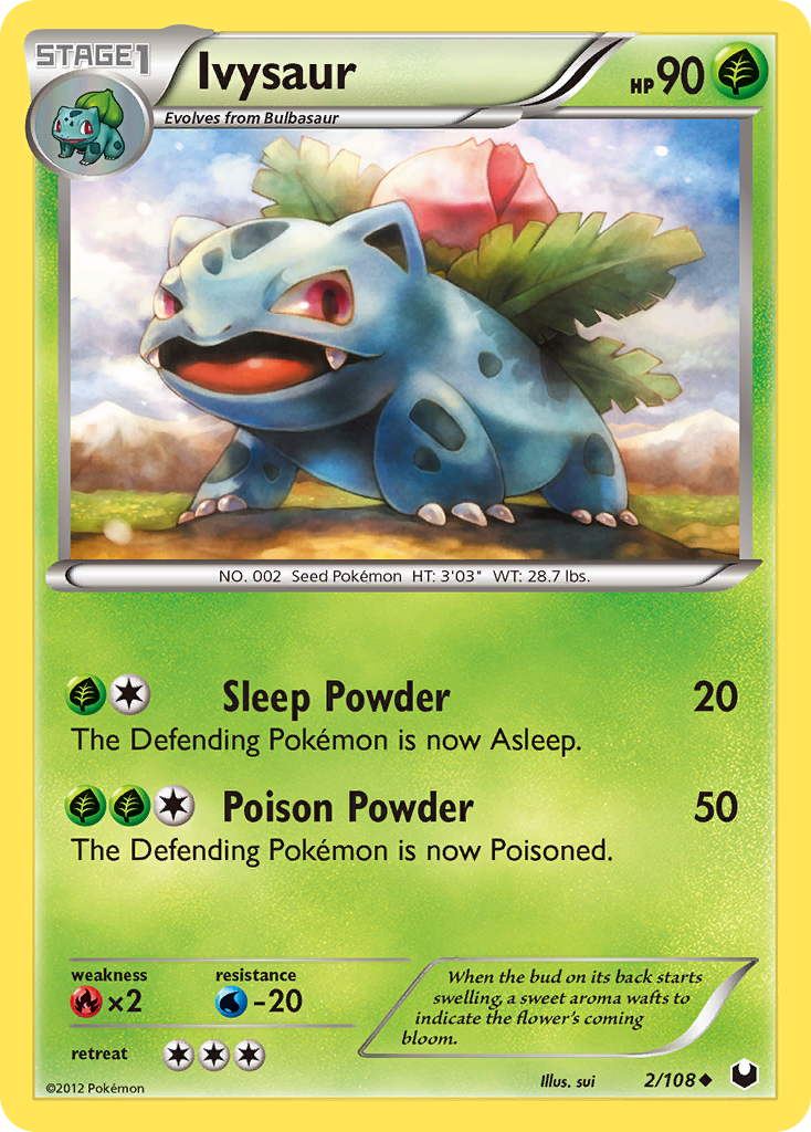 Ivysaur (2/108) [Black & White: Dark Explorers] | Game Master's Emporium (The New GME)