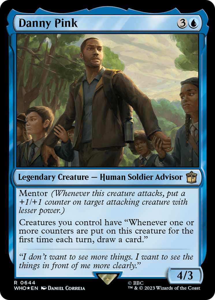 Danny Pink (Surge Foil) [Doctor Who] | Game Master's Emporium (The New GME)