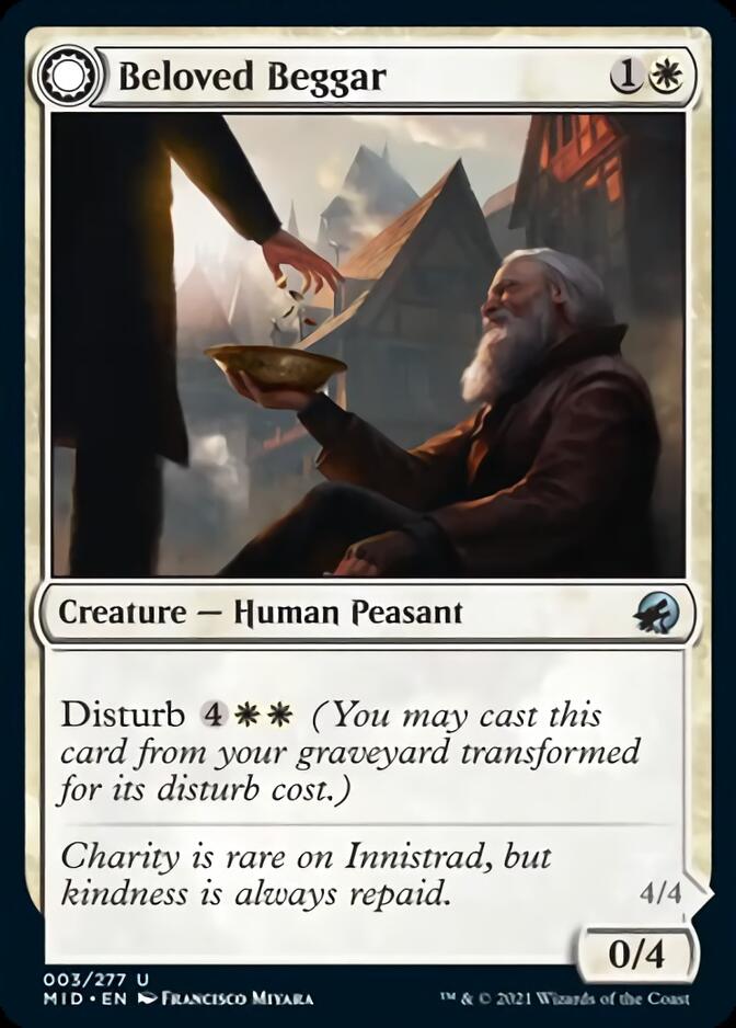 Beloved Beggar // Generous Soul [Innistrad: Midnight Hunt] | Game Master's Emporium (The New GME)
