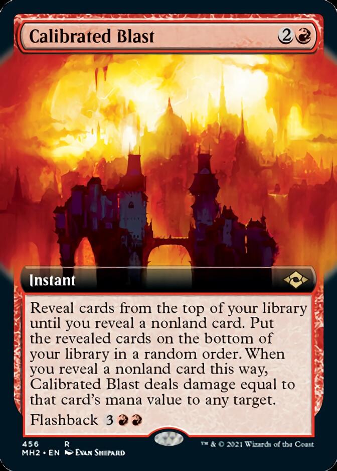 Calibrated Blast (Extended Art) [Modern Horizons 2] | Game Master's Emporium (The New GME)