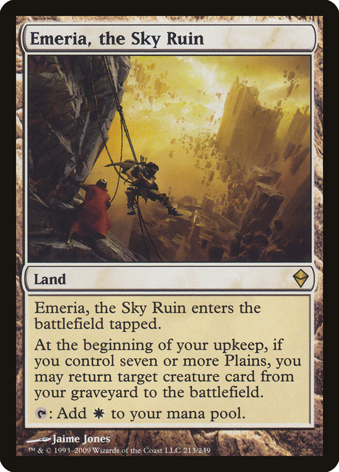 Emeria, the Sky Ruin [Zendikar] | Game Master's Emporium (The New GME)