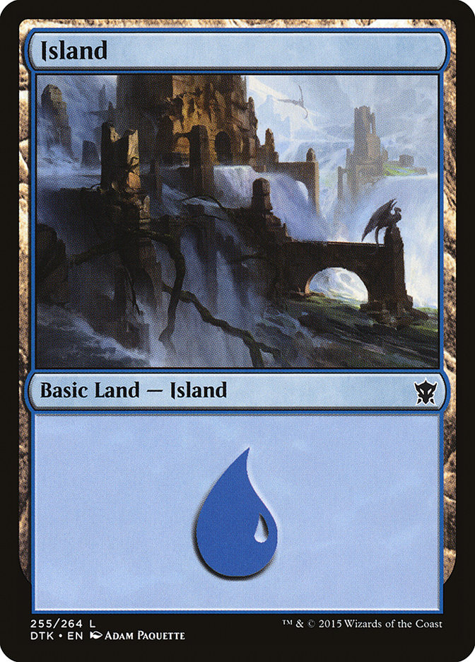 Island (255) [Dragons of Tarkir] | Game Master's Emporium (The New GME)