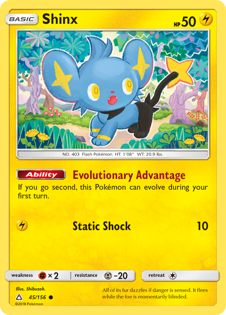 Shinx (45/156) [Sun & Moon: Ultra Prism] | Game Master's Emporium (The New GME)