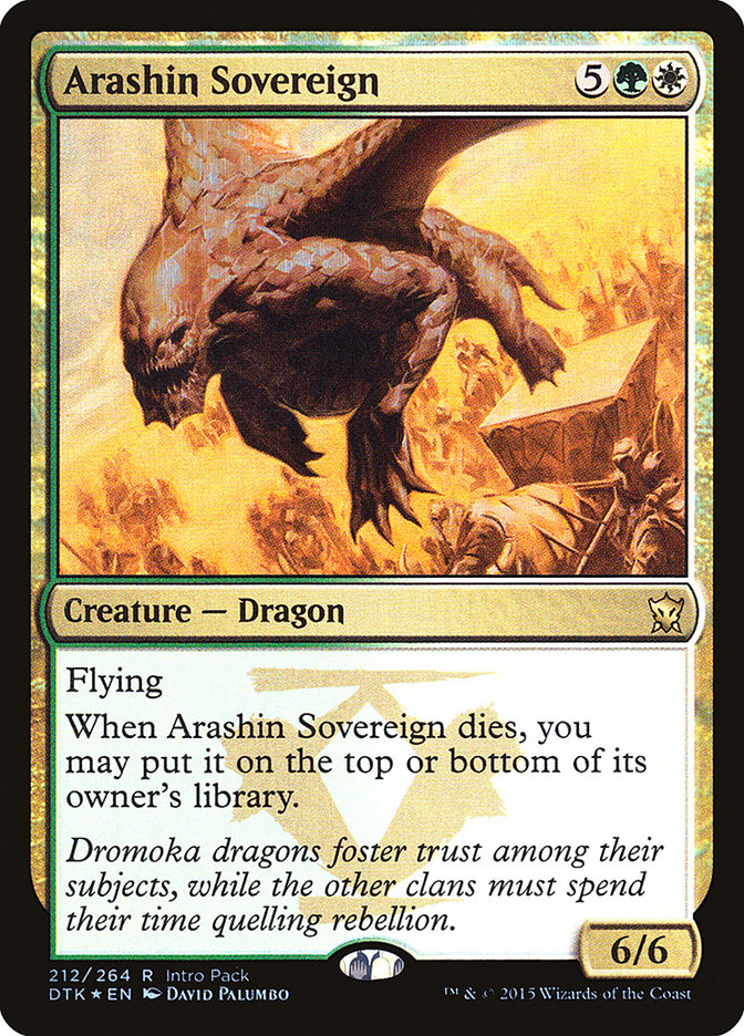 Arashin Sovereign (Intro Pack) [Dragons of Tarkir Promos] | Game Master's Emporium (The New GME)