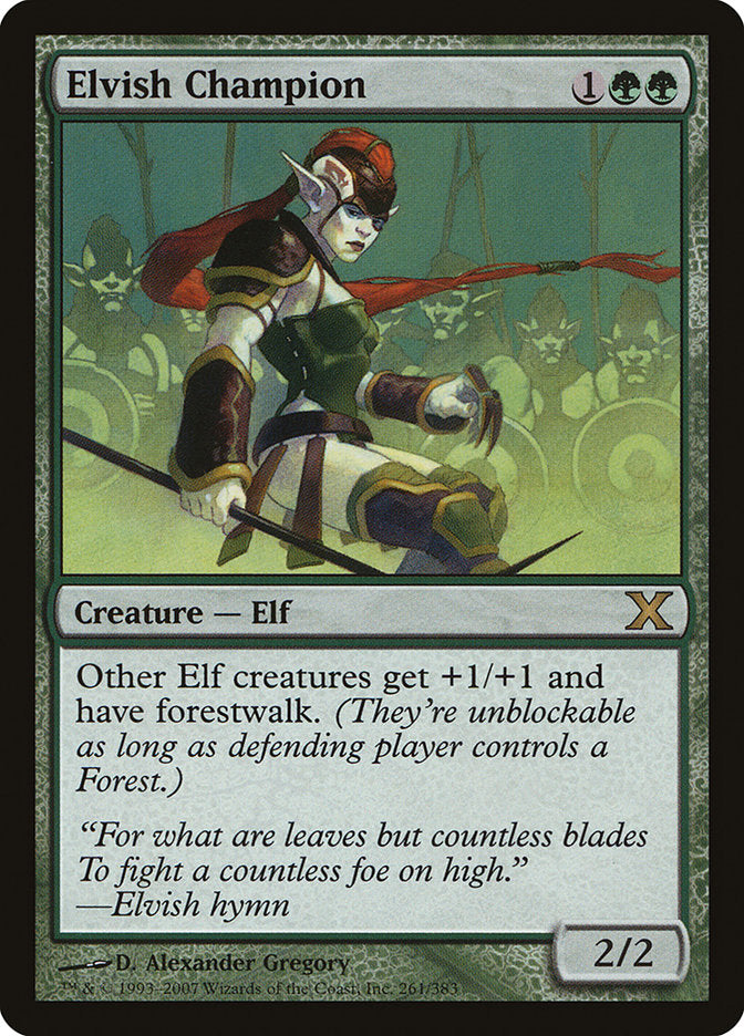 Elvish Champion [Tenth Edition] | Game Master's Emporium (The New GME)