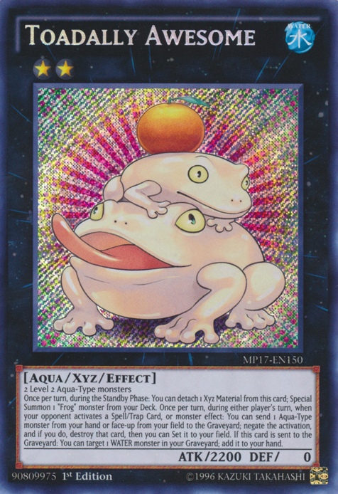 Toadally Awesome [MP17-EN150] Secret Rare | Game Master's Emporium (The New GME)