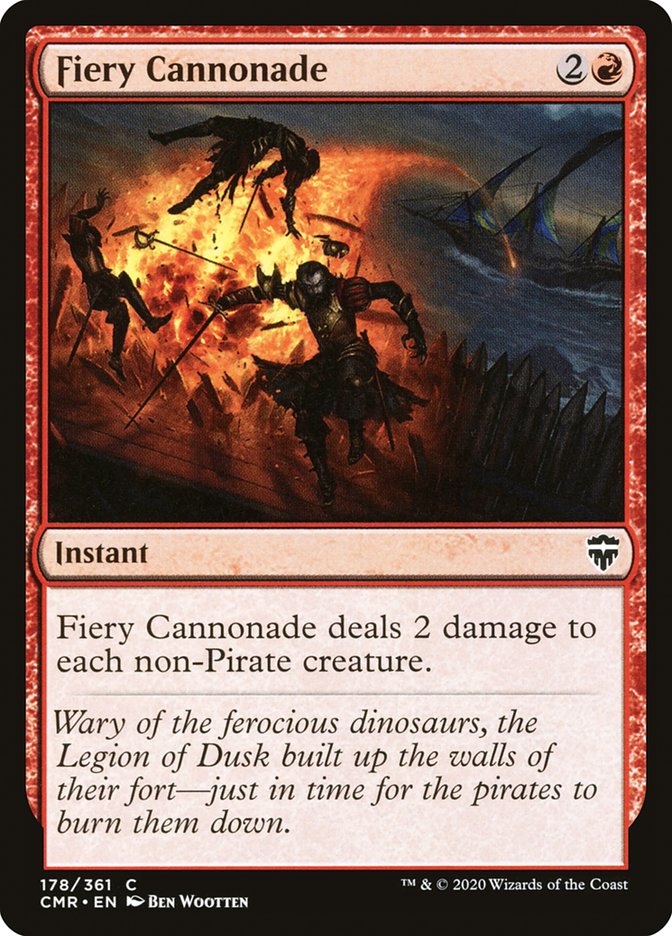 Fiery Cannonade [Commander Legends] | Game Master's Emporium (The New GME)