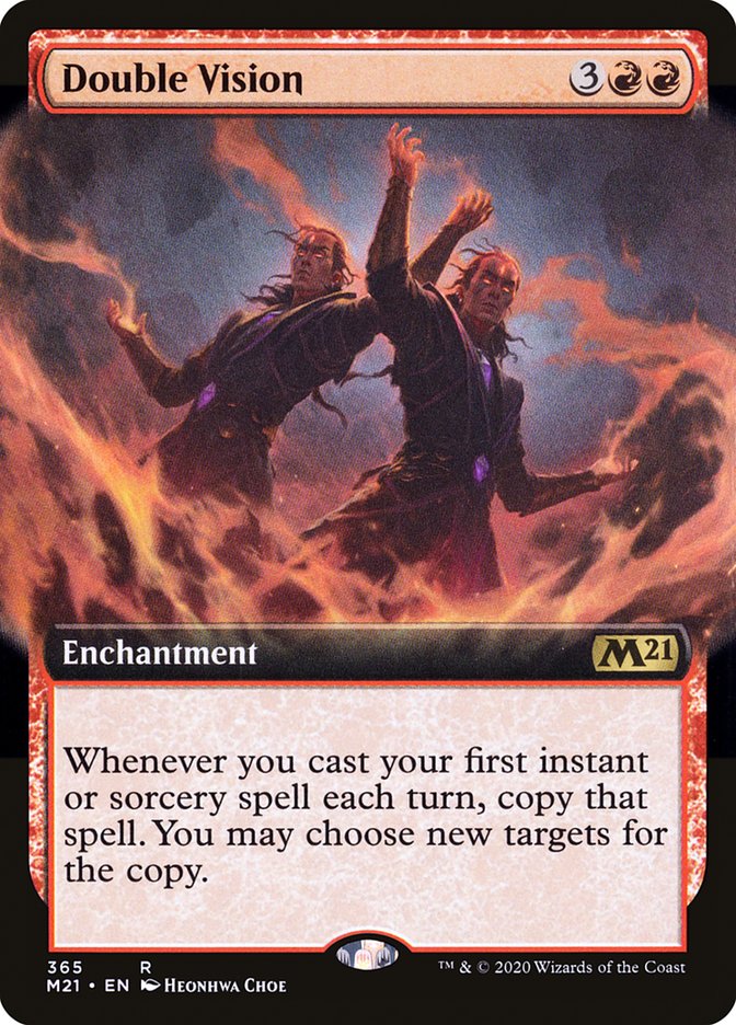 Double Vision (Extended Art) [Core Set 2021] | Game Master's Emporium (The New GME)