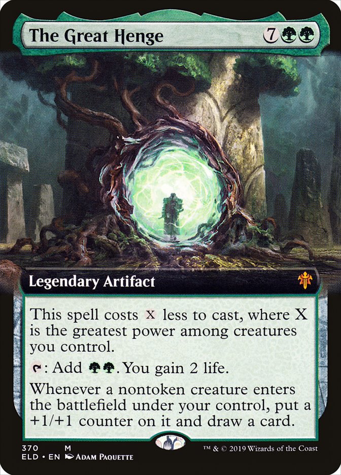 The Great Henge (Extended Art) [Throne of Eldraine] | Game Master's Emporium (The New GME)