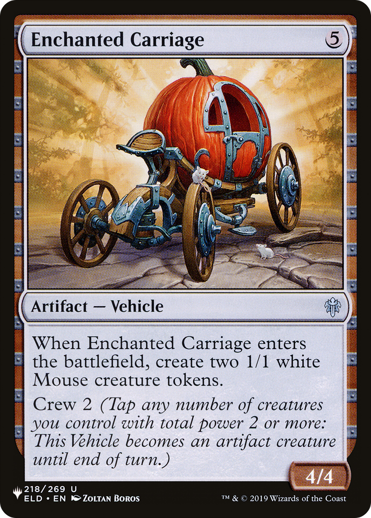 Enchanted Carriage [The List] | Game Master's Emporium (The New GME)