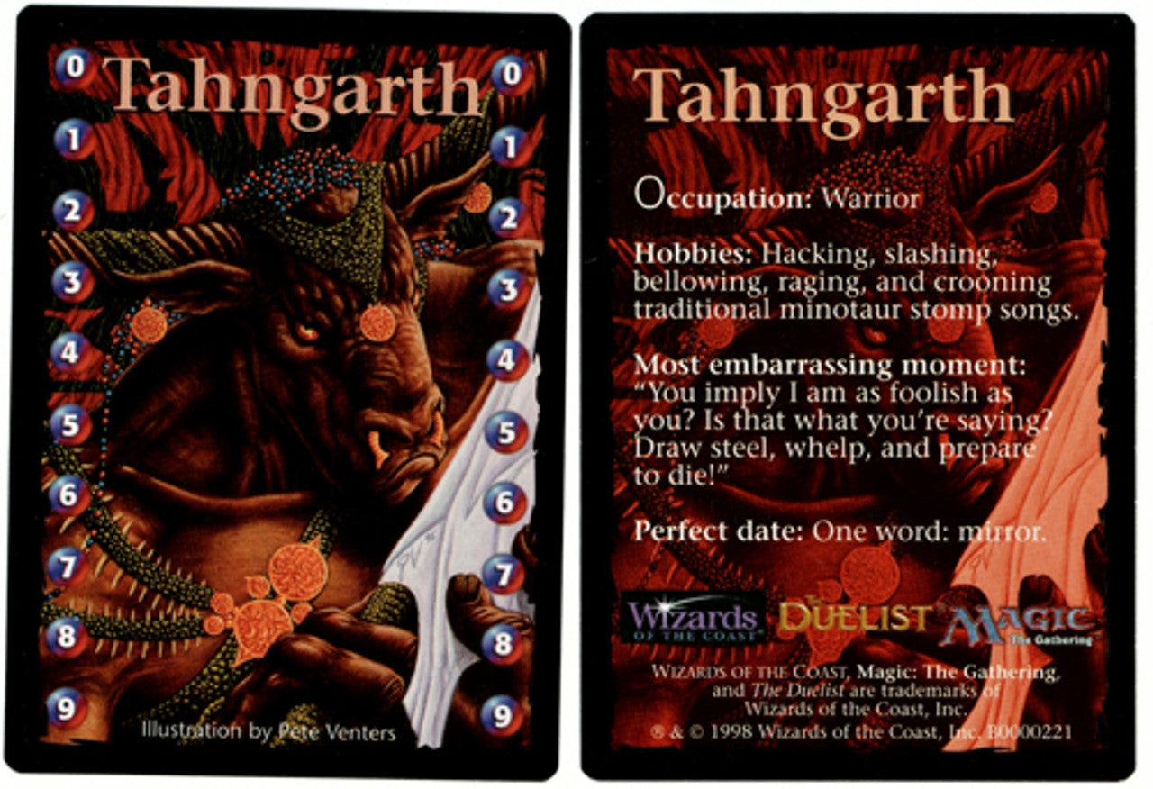 Tahngarth Life Counter Token [Media Promos] | Game Master's Emporium (The New GME)