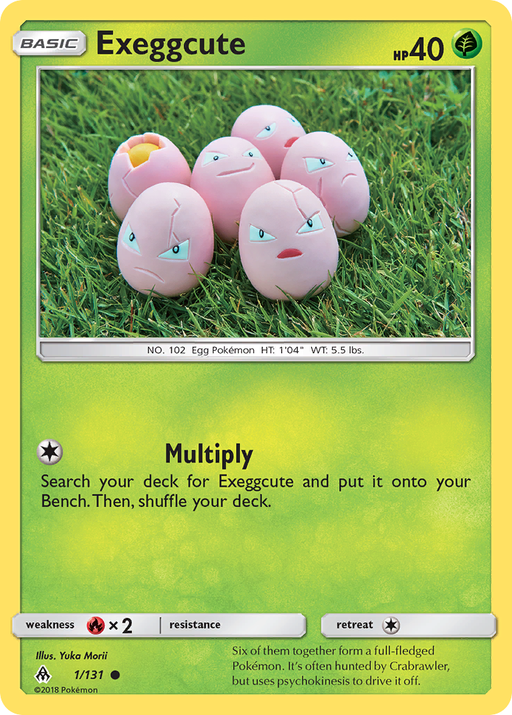 Exeggcute (1/131) [Sun & Moon: Forbidden Light] | Game Master's Emporium (The New GME)