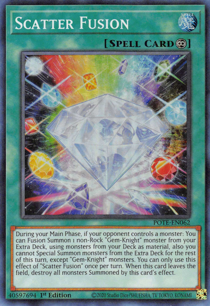 Scatter Fusion [POTE-EN062] Super Rare | Game Master's Emporium (The New GME)