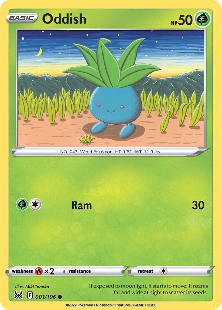 Oddish (001/196) [Sword & Shield: Lost Origin] | Game Master's Emporium (The New GME)