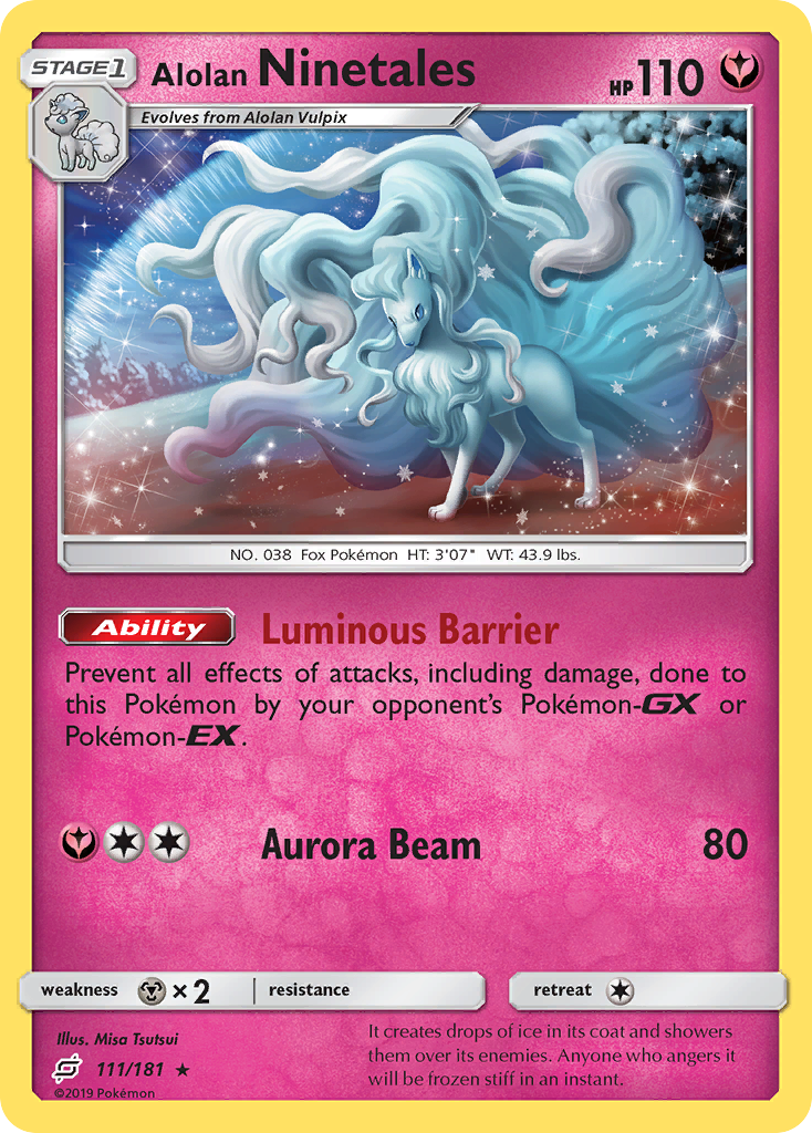 Alolan Ninetales (111/181) [Sun & Moon: Team Up] | Game Master's Emporium (The New GME)