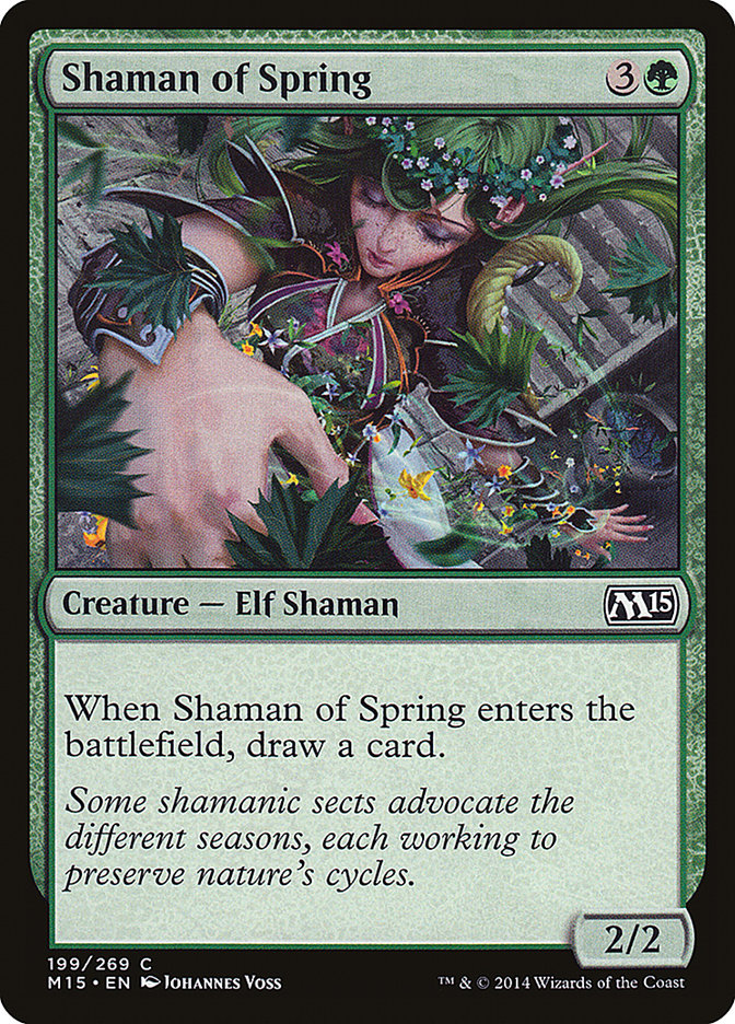 Shaman of Spring [Magic 2015] | Game Master's Emporium (The New GME)