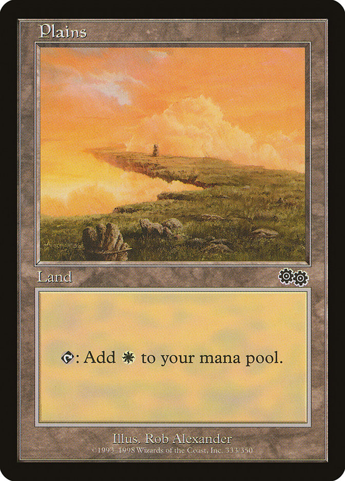 Plains (333) [Urza's Saga] | Game Master's Emporium (The New GME)