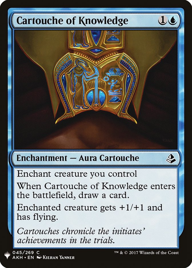 Cartouche of Knowledge [Mystery Booster] | Game Master's Emporium (The New GME)