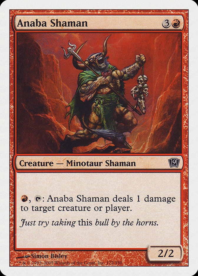 Anaba Shaman [Ninth Edition] | Game Master's Emporium (The New GME)