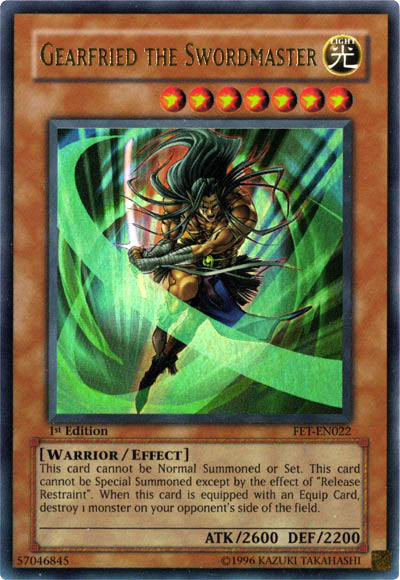 Gearfried the Swordmaster [FET-EN022] Ultra Rare | Game Master's Emporium (The New GME)