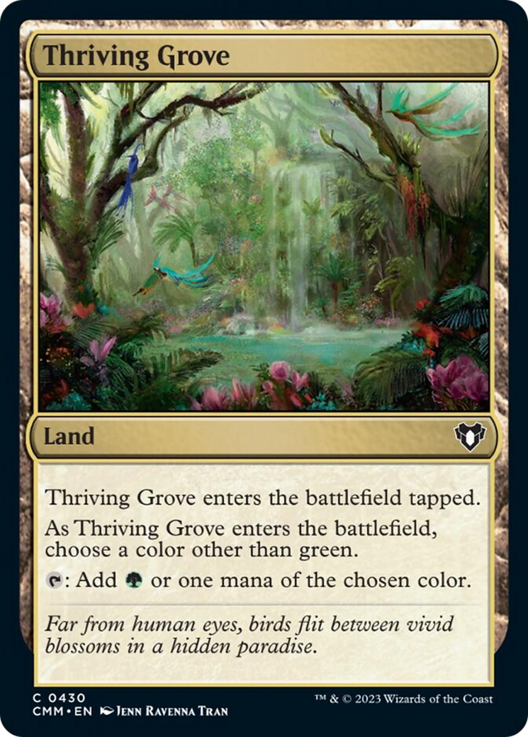 Thriving Grove [Commander Masters] | Game Master's Emporium (The New GME)