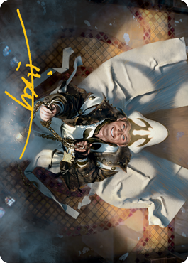Jerren, Corrupted Bishop Art Card (Gold-Stamped Signature) [Innistrad: Midnight Hunt Art Series] | Game Master's Emporium (The New GME)