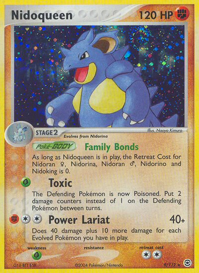 Nidoqueen (9/112) [EX: FireRed & LeafGreen] | Game Master's Emporium (The New GME)