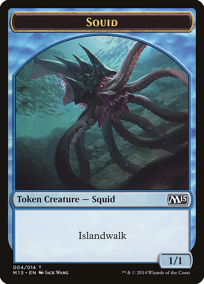 Squid Token [Magic 2015 Tokens] | Game Master's Emporium (The New GME)