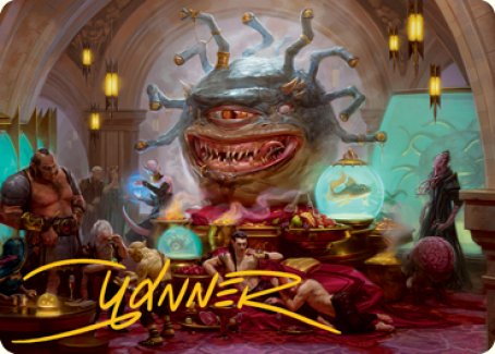 Xanathar, Guild Kingpin Art Card (Gold-Stamped Signature) [Dungeons & Dragons: Adventures in the Forgotten Realms Art Series] | Game Master's Emporium (The New GME)