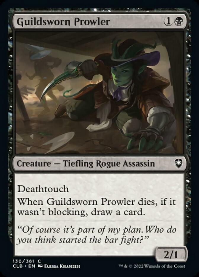 Guildsworn Prowler [Commander Legends: Battle for Baldur's Gate] | Game Master's Emporium (The New GME)