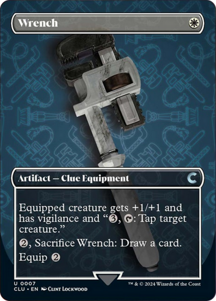 Wrench (Borderless) [Ravnica: Clue Edition] | Game Master's Emporium (The New GME)