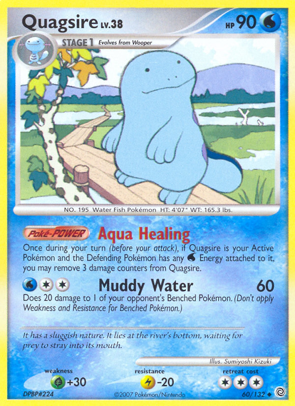 Quagsire (60/132) [Diamond & Pearl: Secret Wonders] | Game Master's Emporium (The New GME)