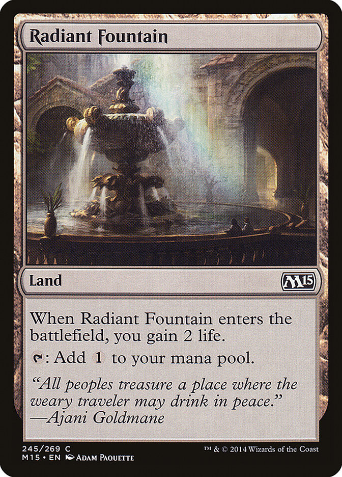 Radiant Fountain [Magic 2015] | Game Master's Emporium (The New GME)