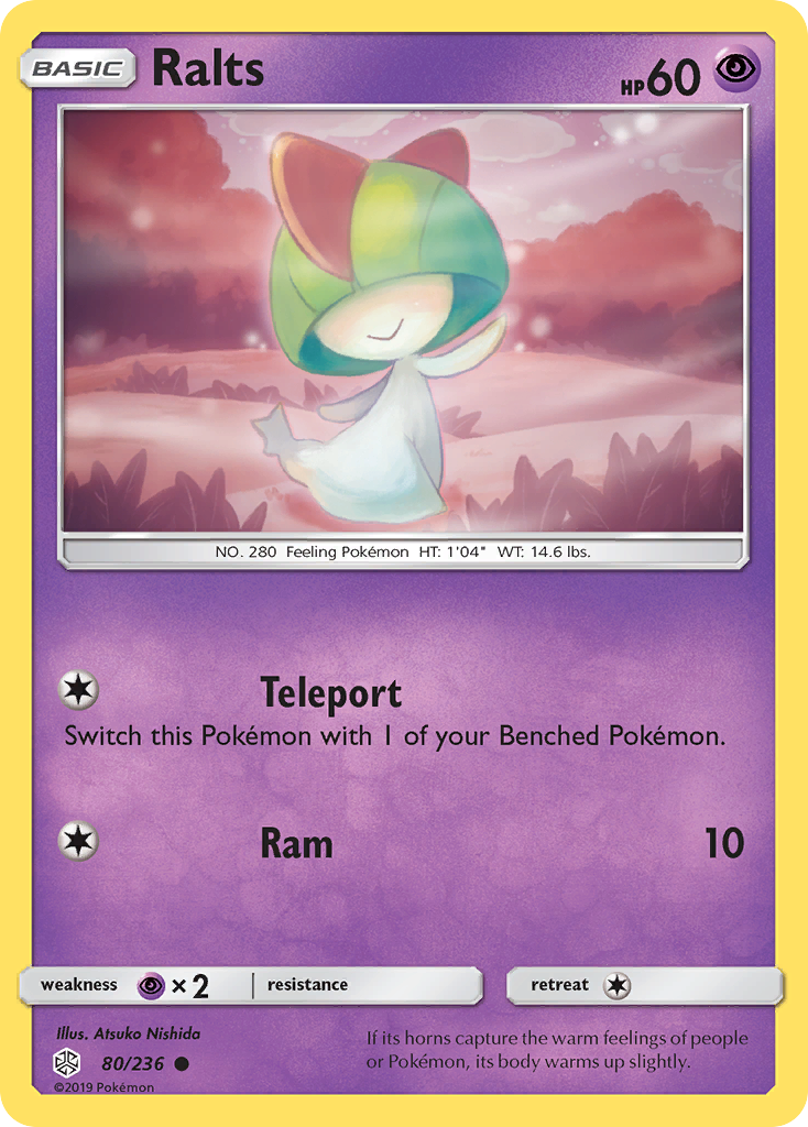 Ralts (80/236) [Sun & Moon: Cosmic Eclipse] | Game Master's Emporium (The New GME)