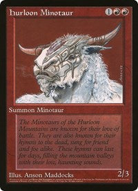 Hurloon Minotaur (Oversized) [Oversize Cards] | Game Master's Emporium (The New GME)