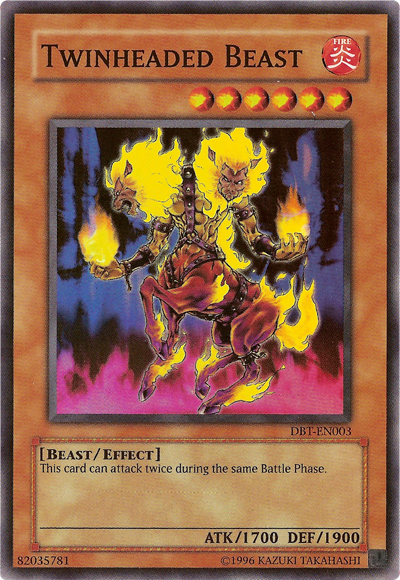 Twinheaded Beast [DBT-EN003] Super Rare | Game Master's Emporium (The New GME)
