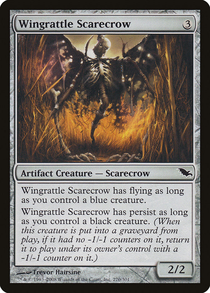 Wingrattle Scarecrow [Shadowmoor] | Game Master's Emporium (The New GME)