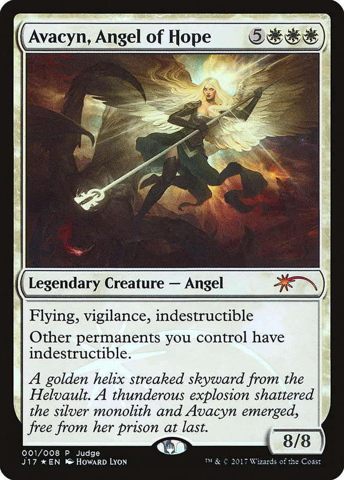 Avacyn, Angel of Hope [Judge Gift Cards 2017] | Game Master's Emporium (The New GME)