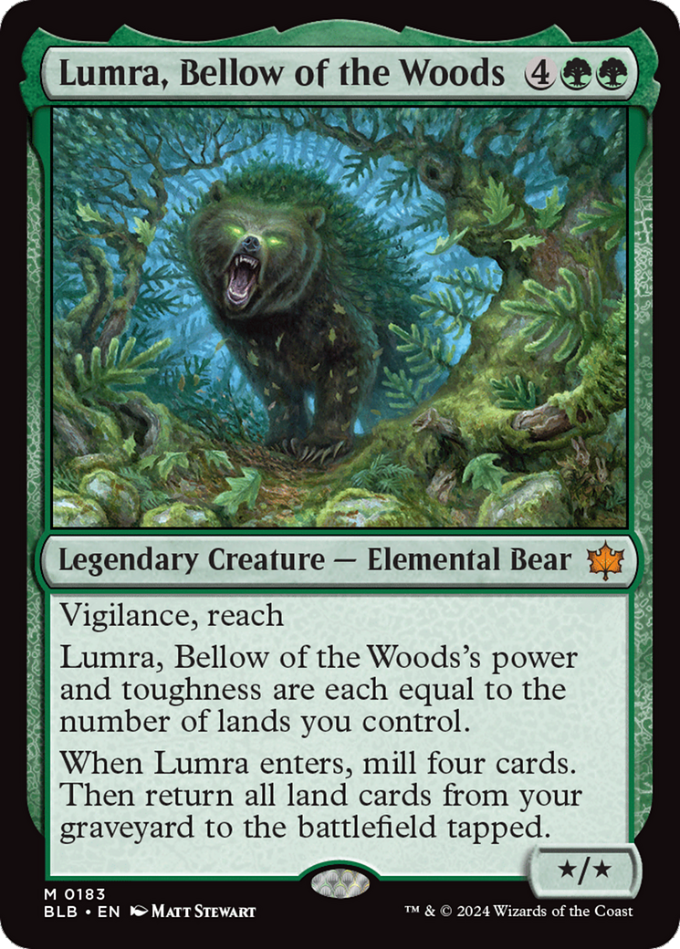 Lumra, Bellow of the Woods [Bloomburrow] | Game Master's Emporium (The New GME)