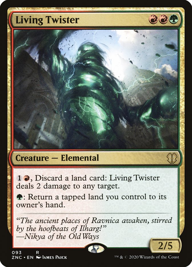 Living Twister [Zendikar Rising Commander] | Game Master's Emporium (The New GME)