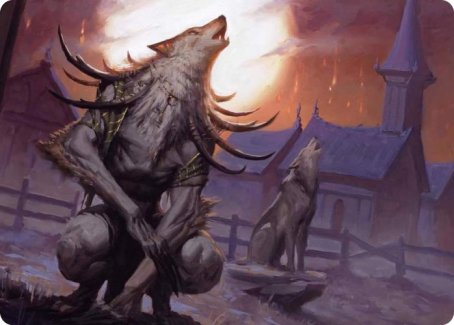 Lord of the Ulvenwald Art Card [Innistrad: Midnight Hunt Art Series] | Game Master's Emporium (The New GME)